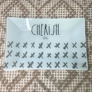 Rae Dunn Cherish Plate / Dish / Jewelry Tray